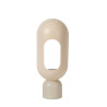 Lucide BARRIS - Lampe de table - 1xE27 - Taupe
