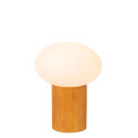Lucide BIRTLE - Lampe de table - 1xG9 - Opalin - L 15 x P 15 x H 23 cm