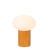 Lucide BIRTLE - Lampe de table - 1xG9 - Opalin - L 15 x P 15 x H 23 cm