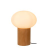 Lucide BIRTLE - Lampe de table - 1xG9 - Opalin - L 20 x P 20 x H 38 cm
