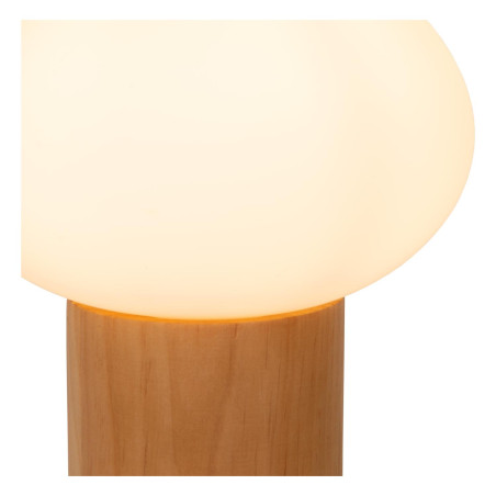 Lucide BIRTLE - Lampe de table - 1xG9 - Opalin - L 20 x P 20 x H 38 cm