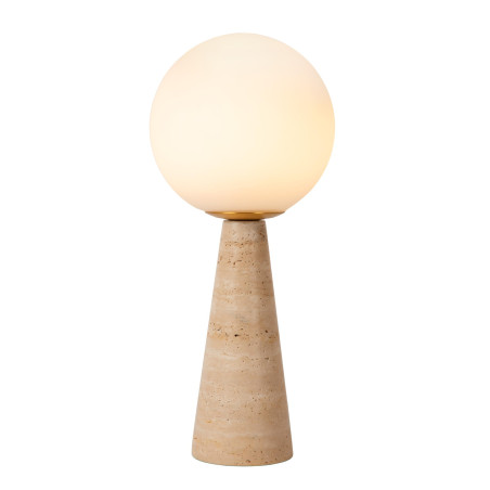 Lucide EVIN - Lampe de table - 1xE27 - Opalin