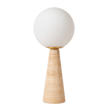 Lucide EVIN - Lampe de table - 1xE27 - Opalin
