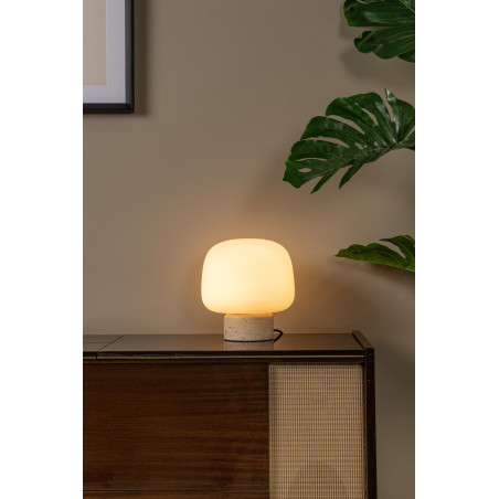 Lucide ANSTON - Lampe de table - 1xE14 - Opalin
