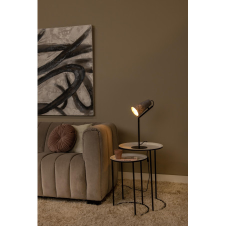 Lucide BENSEN - Lampe de table - 1xE14 - Gris