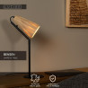 Lucide BENSEN - Lampe de table - 1xE14 - Naturel