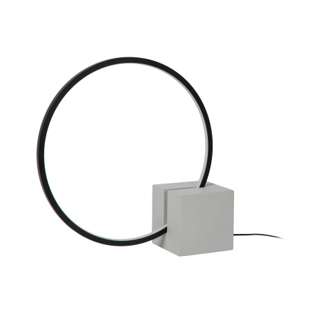 Lucide CIRKELIS - Lampe de table - Ø 32 cm - LED Dim. - 1x6W 3000K - Noir