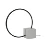 Lucide CIRKELIS - Lampe de table - Ø 32 cm - LED Dim. - 1x6W 3000K - Noir