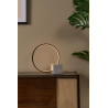 Lucide CIRKELIS - Lampe de table - Ø 32 cm - LED Dim. - 1x6W 3000K - Noir