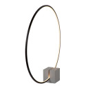 Lucide CIRKELIS - Lampe de table - Ø 83 cm - LED Dim. - 1x24W 3000K - Noir
