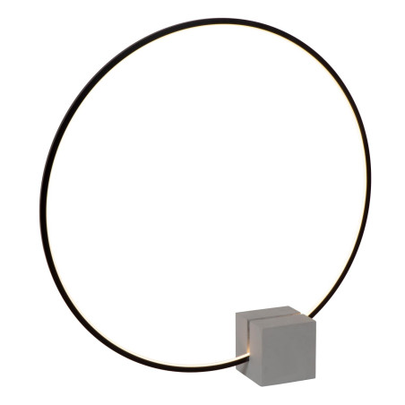 Lucide CIRKELIS - Lampe de table - Ø 83 cm - LED Dim. - 1x24W 3000K - Noir