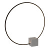 Lucide CIRKELIS - Lampe de table - Ø 83 cm - LED Dim. - 1x24W 3000K - Noir