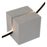 Lucide CIRKELIS - Lampe de table - Ø 83 cm - LED Dim. - 1x24W 3000K - Noir
