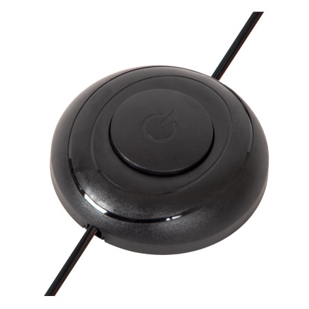 Lucide CIRKELIS - Lampe de table - Ø 83 cm - LED Dim. - 1x24W 3000K - Noir