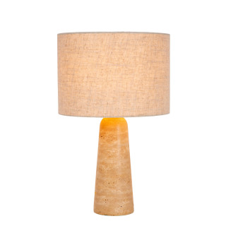 Lucide NIMUE - Lampe de table - Ø 30 cm - 1xE27 - Taupe