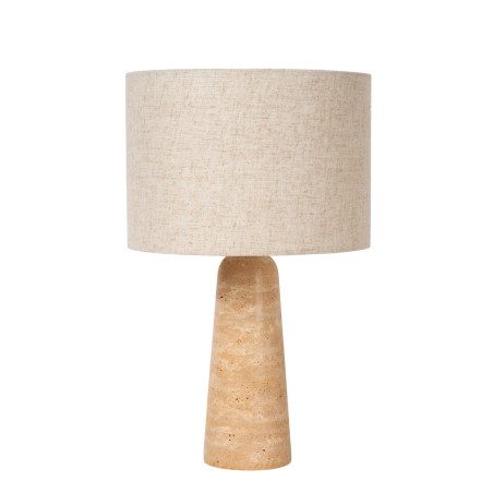 Lucide NIMUE - Lampe de table - Ø 30 cm - 1xE27 - Taupe