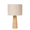 Lucide NIMUE - Lampe de table - Ø 30 cm - 1xE27 - Taupe