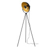 Lucide ALVARO - Lampadaire - 1xE27 - Noir