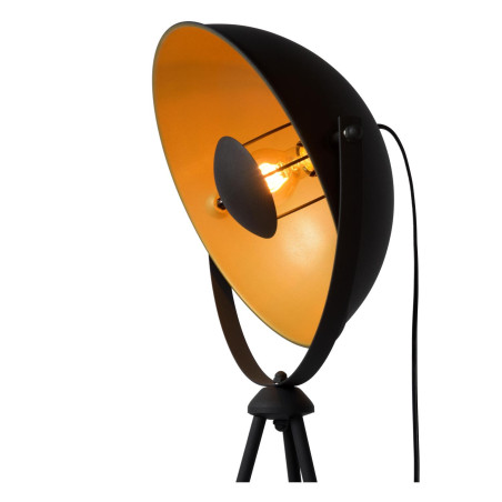 Lucide ALVARO - Lampadaire - 1xE27 - Noir