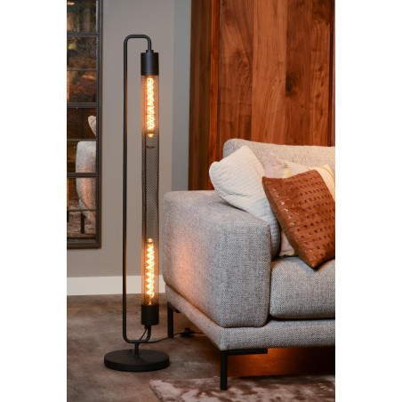 Lucide CALIXT - Lampadaire - 2xE27 - Noir