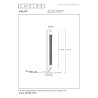 Lucide CALIXT - Lampadaire - 2xE27 - Noir