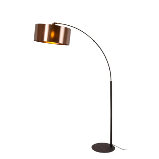 Lucide RANKOS - Lampadaire arceau - 1xE27 - Noir