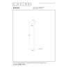 Lucide BENSEN - Lampadaire - 1xE14 - Gris
