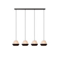 Lucide KALA - Suspension - 4xE14 - Taupe