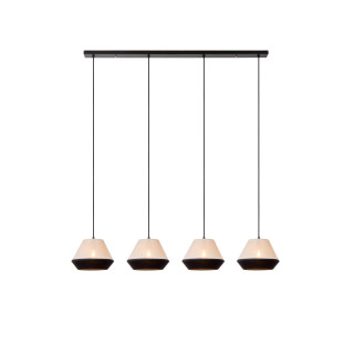 Lucide KALA - Suspension - 4xE14 - Taupe