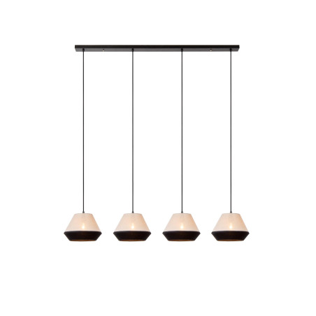 Lucide KALA - Suspension - 4xE14 - Taupe