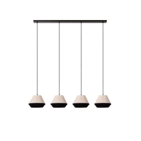 Lucide KALA - Suspension - 4xE14 - Taupe