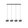 Lucide KALA - Suspension - 4xE14 - Taupe