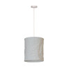 Lucide TISSAJA - Suspension - Ø 30 cm - 1xE27 - Blanc - Essential
