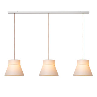 Lucide SCARLET - Suspension - 3xE27 - Crème - Essential