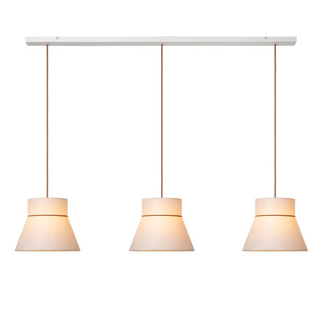 Lucide SCARLET - Suspension - 3xE27 - Crème - Essential