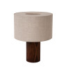 Lucide TACHINA - Lampe de table - 1xE27 - Naturel
