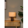 Lucide TACHINA - Lampe de table - 1xE27 - Naturel