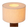 Lucide TACHINA - Lampe de table - 1xE27 - Naturel