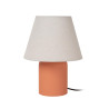 Lucide MACIA - Lampe de table - 1xE14 - Terre cuite