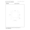 Lucide TISSAJA - Lampe de table - Ø 20 cm - 1xE14 - Blanc - Essential