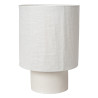 Lucide TISSAJA - Lampe de table - Ø 35 cm - 1xE27 - Blanc - Essential