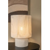 Lucide TISSAJA - Lampe de table - Ø 35 cm - 1xE27 - Blanc - Essential