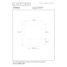Lucide TISSAJA - Lampe de table - Ø 35 cm - 1xE27 - Blanc - Essential