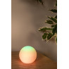 Lucide PINO - Lampe de table Rechargeable Intérieur/Extérieur - Batterie/Piles - LED Dim. - CCT - 1x1W 2700K/6500K - IP65 - Rvb