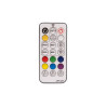 Lucide PINO - Lampe de table Rechargeable Intérieur/Extérieur - Batterie/Piles - LED Dim. - CCT - 1x1W 2700K/6500K - IP65 - Rvb