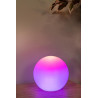 Lucide PINO - Lampe de table Rechargeable Intérieur/Extérieur - Batterie/Piles - LED Dim. - CCT - 1x1,5W 2700K/6500K - IP65 -