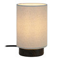 Lucide ALBANE - Lampe de table - Ø 12 cm - 1xE14 - Aspect bois - Essential