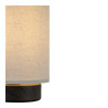 Lucide ALBANE - Lampe de table - Ø 12 cm - 1xE14 - Aspect bois - Essential