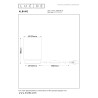 Lucide ALBANE - Lampe de table - Ø 12 cm - 1xE14 - Bois clair - Essential