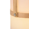 Lucide JOE - Lampe de table Rechargeable Intérieur/Extérieur - Batterie/Piles - Ø 14,5 cm - LED Dim. - 1x3W 3000K - IP44 - Blanc
